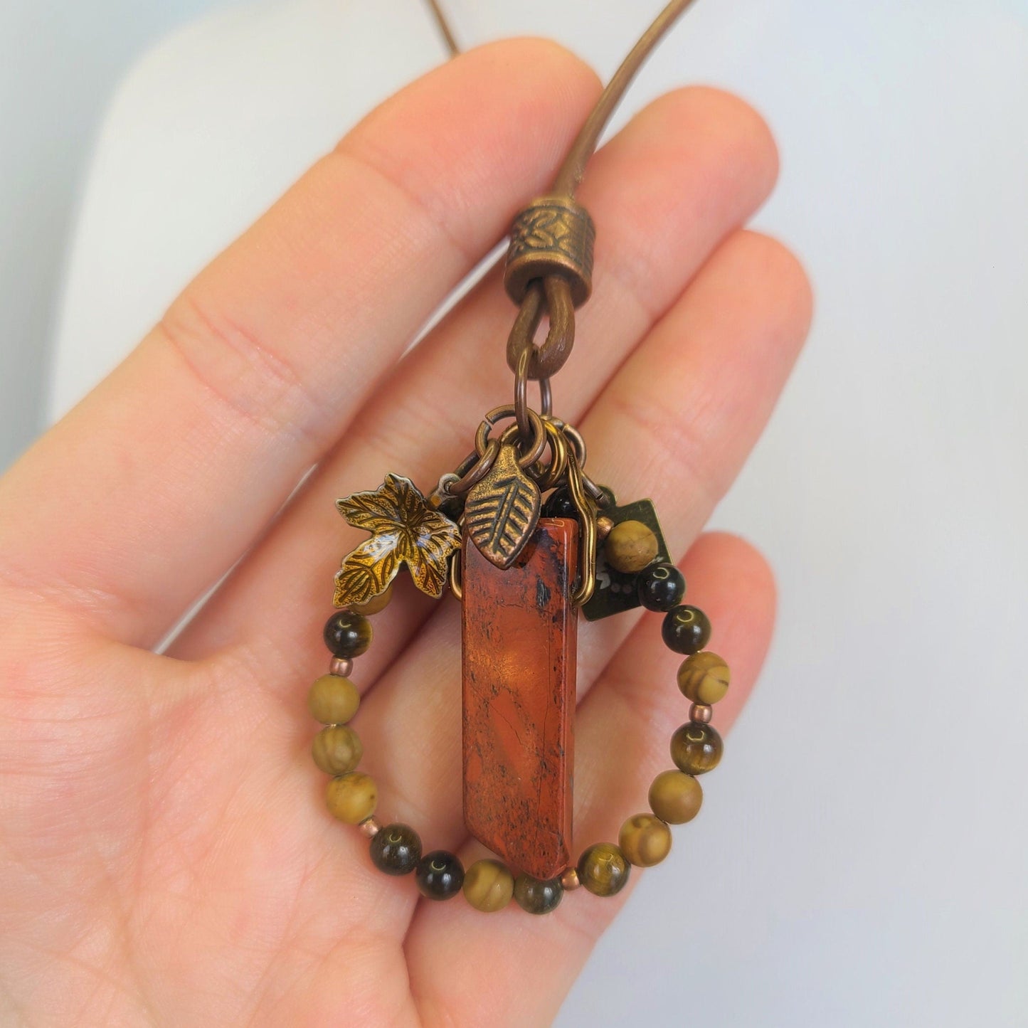 Red Jasper Nature Necklace