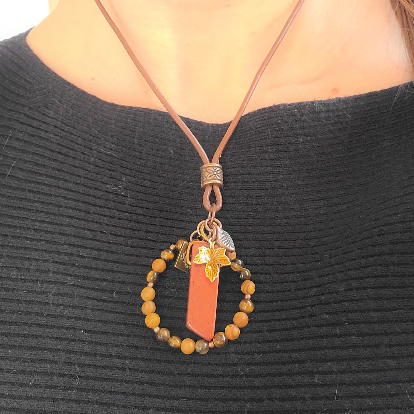 Red Jasper Nature Necklace